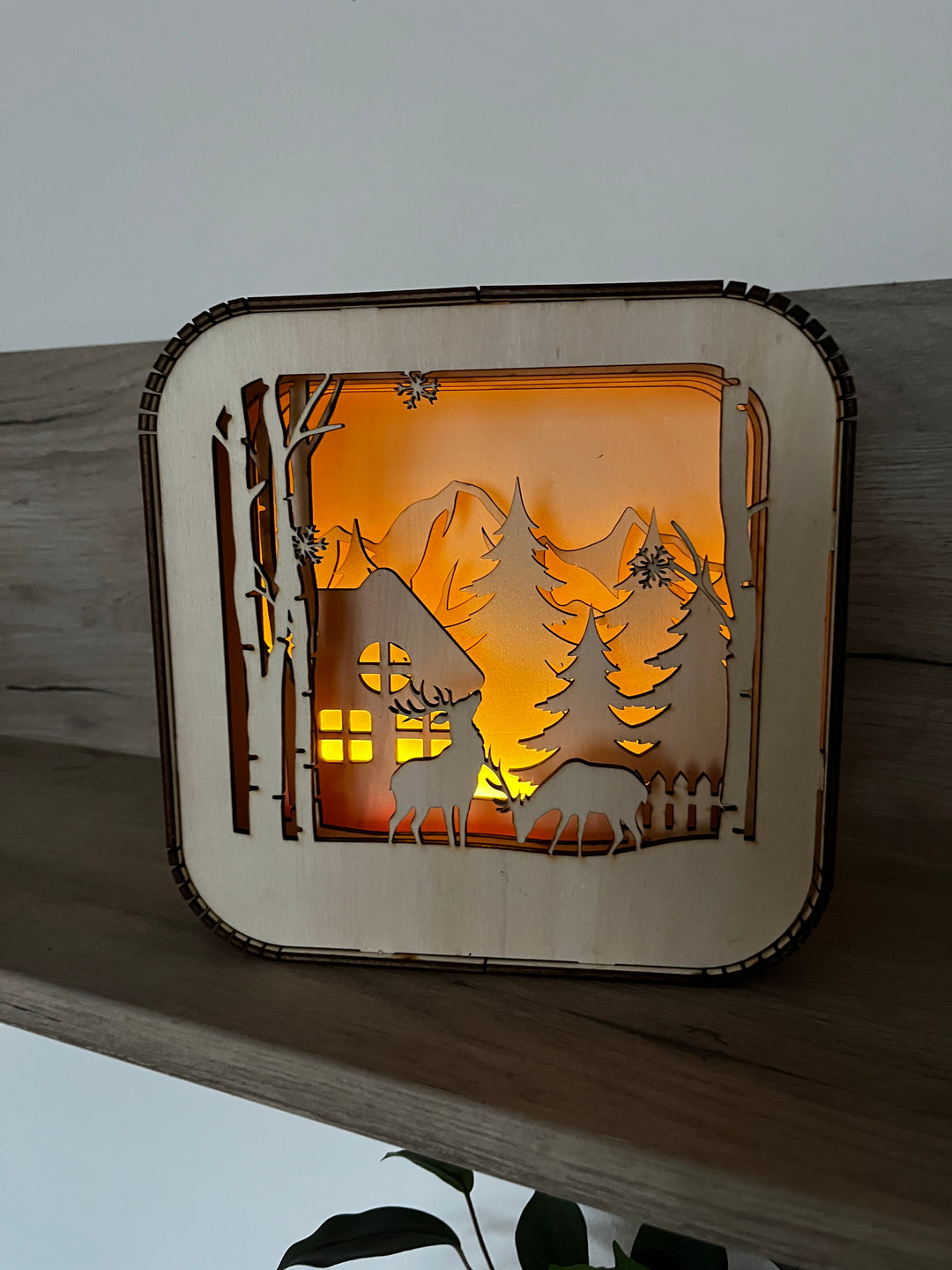 Lesena pravljična vasica