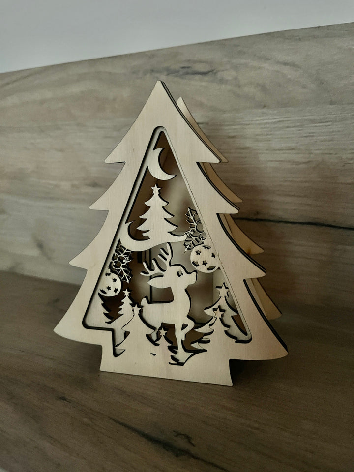 Pravljična smrečica z jelenčkom⭐